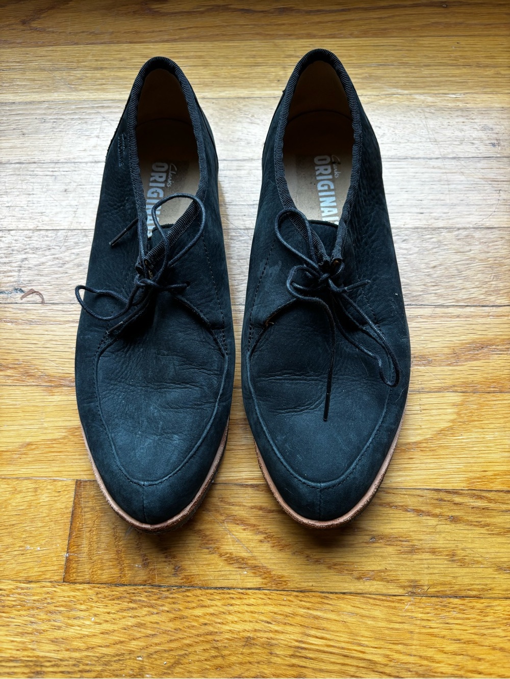 Clark’s Suede Phenia Point Oxfords